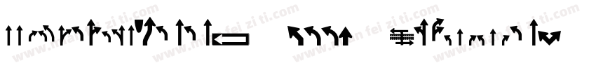 Roadgeek 2005 Mitte字体转换